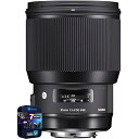 【中古】Sigma 321956 85mm F1.4 DG HSM Art フルフレームセンサーレンズ シグマ用 7年間のCPS強化保護パック付き