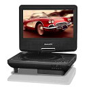 【中古】GAUDI 7型ワイド ポータブルDVDプレーヤー GPD07D1BK(2)