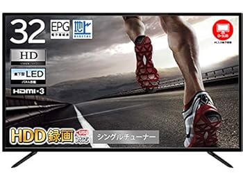【中古】[東京Deco] 32V型 ハイビジョン 液晶テレビ VAパネル HDMI3系統 [外付けHDD録画対応] LED直下型バックライト HDMI3系統 PC入力 HDD録画機 液晶