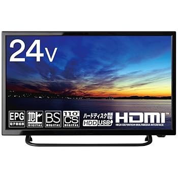 simplus テレビ 24型 シングルチューナー 地デジ BS 110度CSデジタル HD SP-24TV05