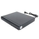 【中古】ホームDVDプレーヤー DVD再生機器 DVDプレーヤー オフィス用 使いやすい ブラック ホーム(2)