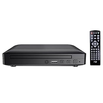 【中古】【未使用】Xtahdge DVD CD ディスク プレーヤー ホーム DVD プレーヤー デジタル マルチメディア プレーヤー HD AV 出力 (リモコン付き)