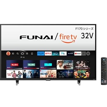 【中古】【未使用】FUNAI Fire TV 32V型 Fire TV搭載 ハイビジョン液晶テレビ FL-32HF170 F170シリーズ