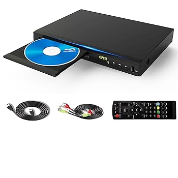 【中古】【未使用】ブルーレイDVDプレーヤー ンパクトデザイン DVD Blu-ray プレーヤー、フル HD 1080p DVD プレーヤー 、USB & HDMI & 同軸 & RCA & DTS サウンド 【中古】【未使用】ブルーレイDVDプレーヤー ンパクトデザイン DVD Blu-ray プレーヤー、フル HD 1080p DVD プレーヤー 、USB & HDMI & 同軸 & RCA & DTS サウンド