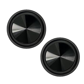 【中古】【未使用】1 90 ミリメートル低音スピーカーパッシブラジエーターゴムプレートサブウーファーダイヤフラム修理