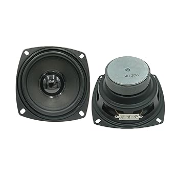 【中古】2 個 105 ミリメートル 4 インチフル周波数 4 20 ワットスピーカー低音ホームシアタースピーカー