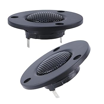 【中古】2x 高感度 25 コア 25 ワットツイータースピーカー詳細なサウンドセットアップホームスピーカ..