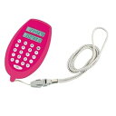 【中古】SMARTEK(スマーテック) 8桁表示 カレンシーコンパーター電卓(ハンディタイプ) 通貨換算機能付き ピンク MA-217-PK