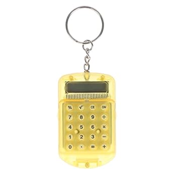 乐天商城 - 【中古】【未使用】実務電卓ミニキーホルダー電卓ハンドヘルドポケットタイプコイン電卓オフィス 家庭での使用に適したです