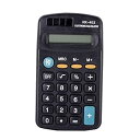 【中古】【未使用】電卓 ミニポータブルポケット 8桁 電子学習電卓 学生 学校用品