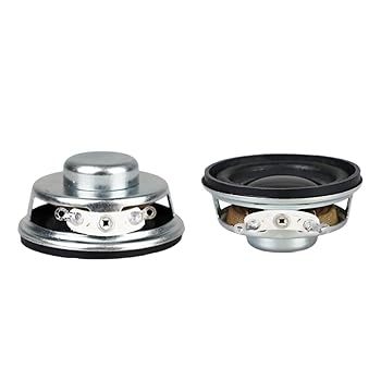 【中古】【未使用】2 個 40 ミリメートルフルスペクトルホーン 4 オーム 3 ワット強力な磁石ホーンスピーカー強力なサウンドペア