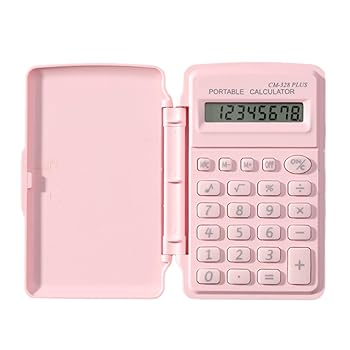 樂天商城 - 【中古】【未使用】Tainrunse エネルギー効率の高い電卓 軽量でスマートな睡眠 出品する製品タイトルは必ずここにあります ミニフリップカバー 8 桁の大きなボタン