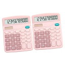 【中古】Kisangel 2個 算術電卓 ポケットツール エレクトロニクスツール デスクコンピュータ pink オフィス コンピューティング ツール ポータブル...