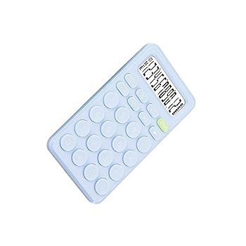 YERECDIL 包括的な財務管理のための効率的な学生電卓 12 ポータブル学生電卓かわいいミニ電卓, ぼやけた