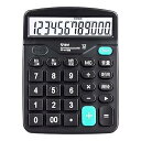 【中古】【未使用】家庭 オフィス会計財務用大型LCD表示画面を備えた12桁大型デスクトップ電卓