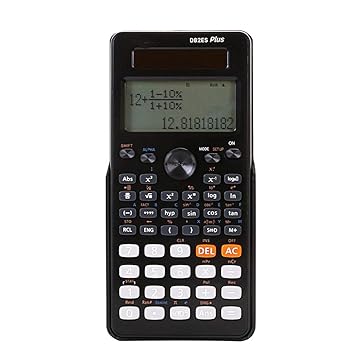 【中古】電卓 学校オフィスホーム用の大型液晶ディスプレイ12桁デスクシンプルなデスクトップ電卓 ビジネス電卓 (色 : Black, Size : Free size)