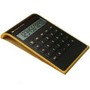 【中古】【未使用】JKGHK電卓ホームオフィスデスクトップ電卓用超薄型太陽光発電電卓傾斜10桁LCDディスプレイ,黒