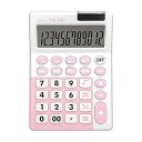【中古】【未使用】ミラン 10桁ビッグキー抗菌電卓 抗菌ピンク MLN151812IBGPBL