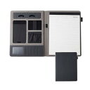【中古】バインダー システム手帳 ビジネス手帳 A4 メモ帳 フォルダー 多機能 バインダー 防水 PU革製 電卓付き ビジネスオフィス用品 卒業記念品 男女兼
