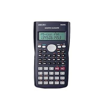 【中古】【未使用】多機能試験電卓、特殊関数電卓、2 行表示オフィス付き大型表示画面