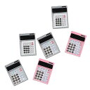 【中古】【未使用】OATIPHO 6個 ミニ電卓 ドールハウスの学校の家具 ドールハウススクールアクセサリー ミニベビードール ドールハウス学用品 ミニチュアス...