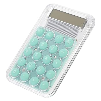 Rakuten - 【中古】CIYODO Cute ミニ電卓 学生の電卓 8 デジタル表示電卓 ポータブルハンドヘルド電卓 ミニハンドヘルド電卓 漫画の電卓 ポケット電卓 番号 学用品