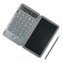 【中古】【未使用】Operitacx 充電式電卓 折りたたみ電卓 ライティングボード付きオフィス電卓