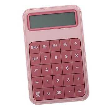 【中古】【未使用】CANIGHT 1個 12桁の電卓 卓上電卓 簡単な計算補助 大きなボタンの電卓 漫画電卓 液晶ディスプレイ電卓 オフィス用電卓 働くための電卓 丈夫な電