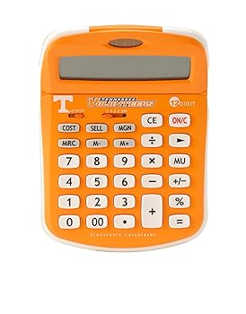 Rakuten - 【中古】【未使用】Collegiateシリーズ00531大学のテネシー州solar-powered電卓学校ロゴとカラーで