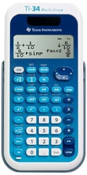 【中古】【未使用】Texas Instruments マルチビュー TI-34 関数電卓 - 4行 - 16文字 - LCD - ソーラー バッテリー駆動 34MV/TBL/1L1/A