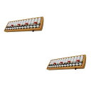 【中古】WHAMVOX 2個 学生そろばん 数珠のおもちゃ 教育ツール 日本の電卓カウントツール 計算する 中国のラッキー電卓 計算ツール 算数そろばん