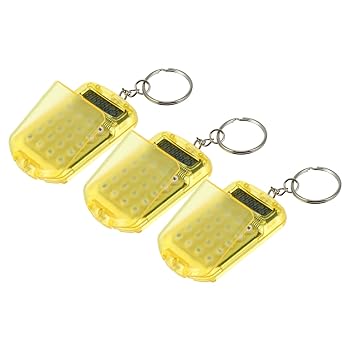 【中古】【未使用】MOLUCKFU 6個 キーホルダー電卓 小さなポケット電卓 ミニ卓上電卓 学校の電卓 電卓チャームジュエリー 電卓キーリング ミニ関数電卓 ミニチュア