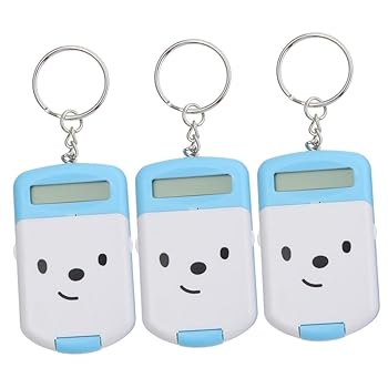 【中古】【未使用】MOLUCKFU 6個 算術電卓 computer pc xp 学生用電卓 ミニ電卓ペンダント 子供電卓 かわいい小さな電卓 ノベルティ電卓 漫画電卓 学生電卓 会計電