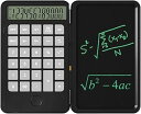 【中古】Getgen電卓 電子メモパッド 計算機 2in1 多機能 スリム 6インチ 折りたたみ 電子メモ付き電卓 書いて消せる電子メモ帳 消去ロック機能付き USB充(3)
