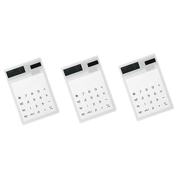 【中古】GETAJGHSD 3個 ソーラー電卓小 非プログラム電卓 プログラム可能 筆記用タブレット オフィス電卓 ソーラーパネル電卓 太陽電池電卓 小さな卓上電