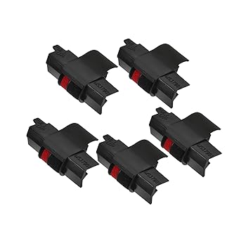 【中古】OSALADI 1セット 赤と黒の 2 色のインク ホイール リボン印刷機 電卓インクホイール 電卓インクローラー 簡単な電卓 おしゃれなインクローラー