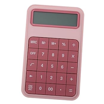 【中古】FOYTOKI 1個 12桁の電卓 丈夫な電卓 子供の電卓 計算補助 シンプルな卓上電卓 オフィス電卓 キッズ電卓 学校の電卓 大きな電卓 オフィス用電卓