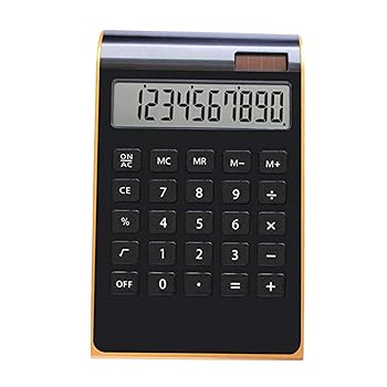 【中古】【未使用】GRADENEVE 1個 ソーラー 電卓 ポータブル 電卓 バッテリー 電卓 液晶 電卓 超薄型 電卓 電卓 ポータブル 電子 電卓 ホーム 電卓 黒
