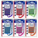 【中古】【未使用】Bazic 8桁ポケットサイズ電卓 ネックストリング付き (144個入りケース)