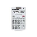 【中古】( お徳用 100セット ) ジョインテックス ハンディ電卓 ホワイト K073J