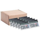 【中古】【未使用】Sharp QS-2130 ツインパワードディスプレイ 12桁/カートン 電卓10個