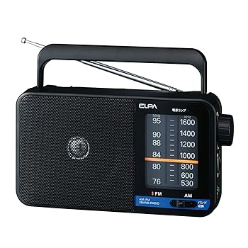 【中古】エルパ (ELPA) AM/FMポータブ