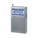 【中古】【未使用】エルパ (ELPA) AM/FMポケットラジオ 防災 携帯ラジオ ER-P60F