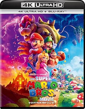 [중고] [미사용] 더 슈퍼 마리오 브라더스 영화 4K Ultra HD + 블루 레이 [4K ULTRA HD + Blu-ray]