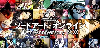 [중고] [미사용] 소드 아트 온라인 10th Anniversary BOX(완전 생산 한정판) [Blu-ray]