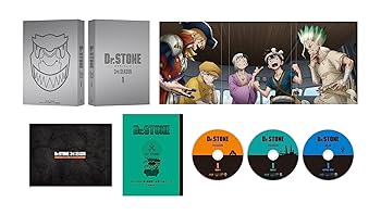 【中古】『Dr．STONE』3rd SEASON DVD BOX 1 初回生産限定版（法人特典なし） [DVD]【メーカー名】【メーカー型番】【ブランド名】東宝 アニメ 【商品説明】『Dr．STONE』3rd SEASON DVD BOX 1 初回生産限定版（法人特典なし） [DVD]当店では初期不良に限り、商品到着から7日間は返品を 受付けております。お問い合わせ・メールにて不具合詳細をご連絡ください。他モールとの併売品の為、完売の際はキャンセルご連絡させて頂きます。中古品の商品タイトルに「限定」「初回」「保証」「DLコード」などの表記がありましても、特典・付属品・帯・保証等は付いておりません。電子辞書、コンパクトオーディオプレーヤー等のイヤホンは写真にありましても衛生上、基本お付けしておりません。※未使用品は除く品名に【import】【輸入】【北米】【海外】等の国内商品でないと把握できる表記商品について国内のDVDプレイヤー、ゲーム機で稼働しない場合がございます。予めご了承の上、購入ください。掲載と付属品が異なる場合は確認のご連絡をさせて頂きます。ご注文からお届けまで1、ご注文⇒ご注文は24時間受け付けております。2、注文確認⇒ご注文後、当店から注文確認メールを送信します。3、お届けまで3〜10営業日程度とお考えください。4、入金確認⇒前払い決済をご選択の場合、ご入金確認後、配送手配を致します。5、出荷⇒配送準備が整い次第、出荷致します。配送業者、追跡番号等の詳細をメール送信致します。6、到着⇒出荷後、1〜3日後に商品が到着します。　※離島、北海道、九州、沖縄は遅れる場合がございます。予めご了承下さい。お電話でのお問合せは少人数で運営の為受け付けておりませんので、お問い合わせ・メールにてお願い致します。営業時間　月〜金　11:00〜17:00★お客様都合によるご注文後のキャンセル・返品はお受けしておりませんのでご了承ください。0
