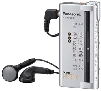 【中古】Panasonic RF-NA030-S FM(ワイド)ステレオ/AM 2バンドラジオ (シルバー)