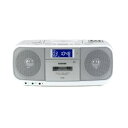 【中古】TOSHIBA CDラジオカセットレコーダー CUTEBEAT ホワイト TY-CDK5(W)
