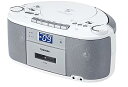 【中古】TOSHIBA CDラジオカセットレコーダー CUTEBEAT シルバー TY-CDS5(S)(2)