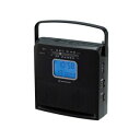 【中古】小泉成器 持ち運び便利なCDラジオ ブラック SAD4958K(2)
